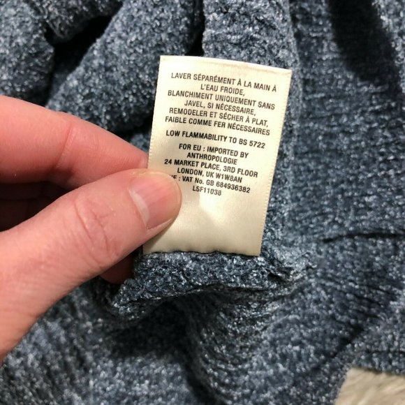 Anthro MOTH Cowl Neck Tunic Sweater - Picture 8 of 8